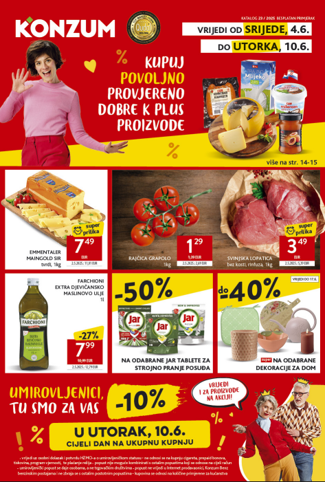 Konzum katalog 4.6. – 10.6.